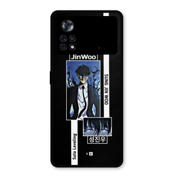 Jinwoo Sung In A Battle Form Metal Back Case for Poco X4 Pro 5G