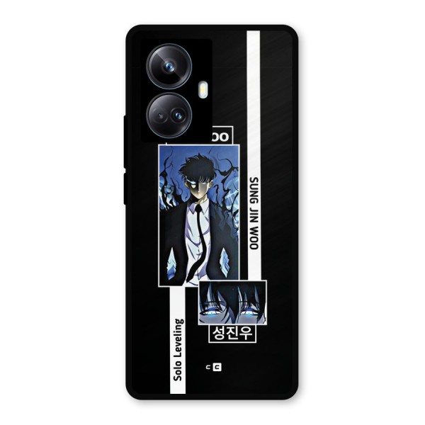Jinwoo Sung In A Battle Form Metal Back Case for Realme 10 Pro Plus
