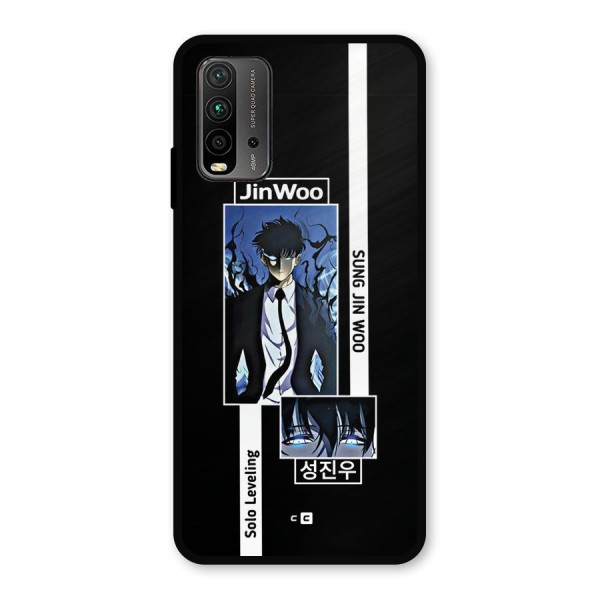 Jinwoo Sung In A Battle Form Metal Back Case for Redmi 9 Power