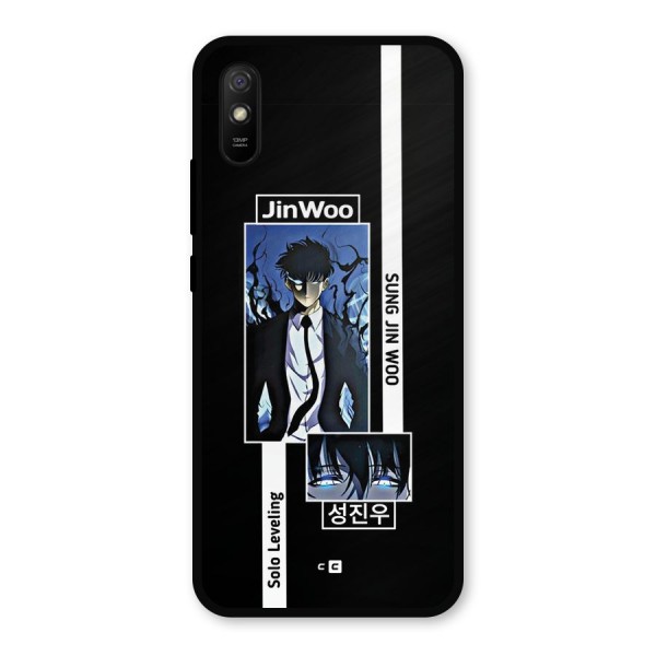 Jinwoo Sung In A Battle Form Metal Back Case for Redmi 9a