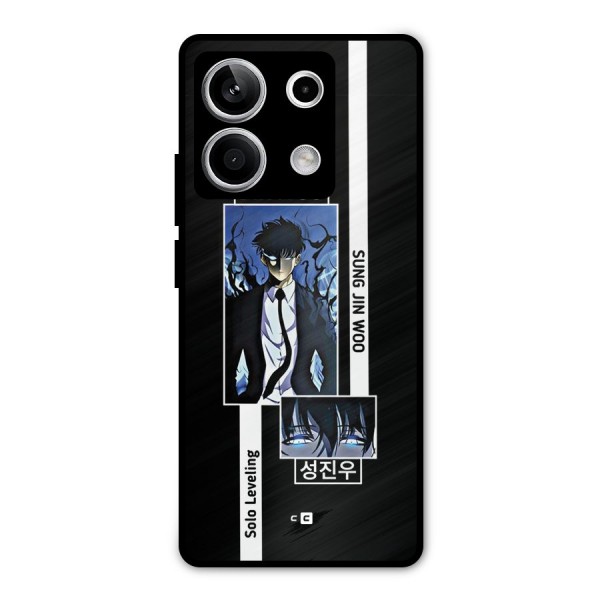 Jinwoo Sung In A Battle Form Metal Back Case for Redmi Note 13 5G