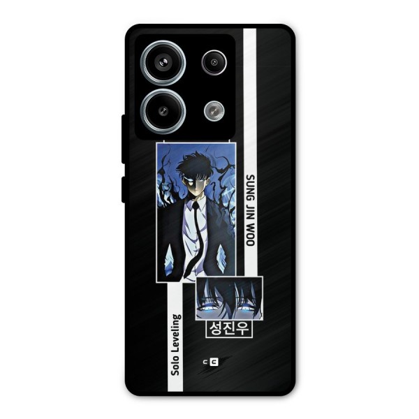 Jinwoo Sung In A Battle Form Metal Back Case for Redmi Note 13 Pro 5G