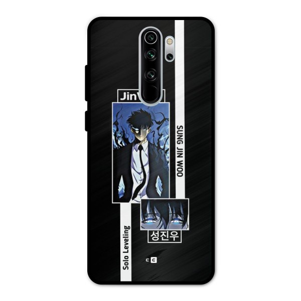 Jinwoo Sung In A Battle Form Metal Back Case for Redmi Note 8 Pro