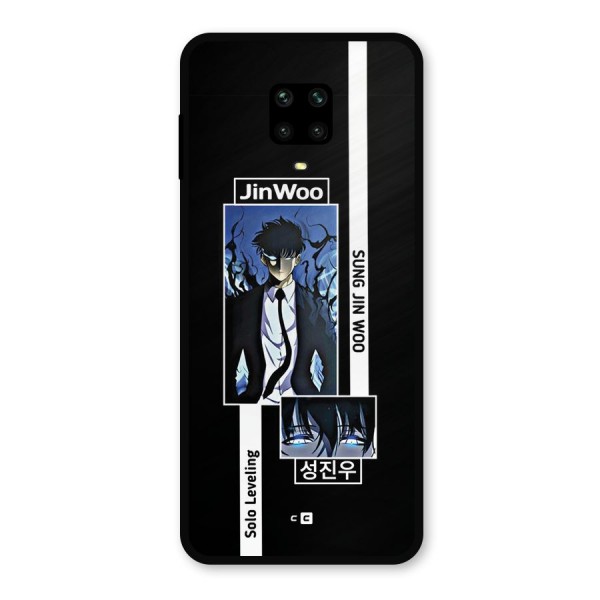 Jinwoo Sung In A Battle Form Metal Back Case for Redmi Note 9 Pro Max