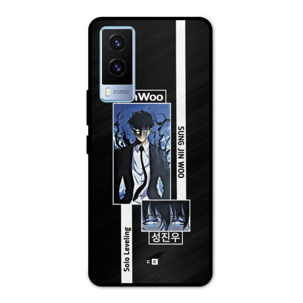 Jinwoo Sung In A Battle Form Metal Back Case for Vivo V21e 5G