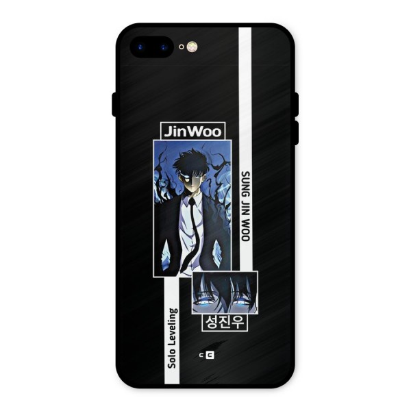 Jinwoo Sung In A Battle Form Metal Back Case for iPhone 8 Plus