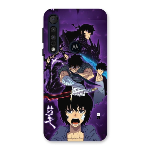 Jinwoo Sung Stance Back Case for Motorola One Macro