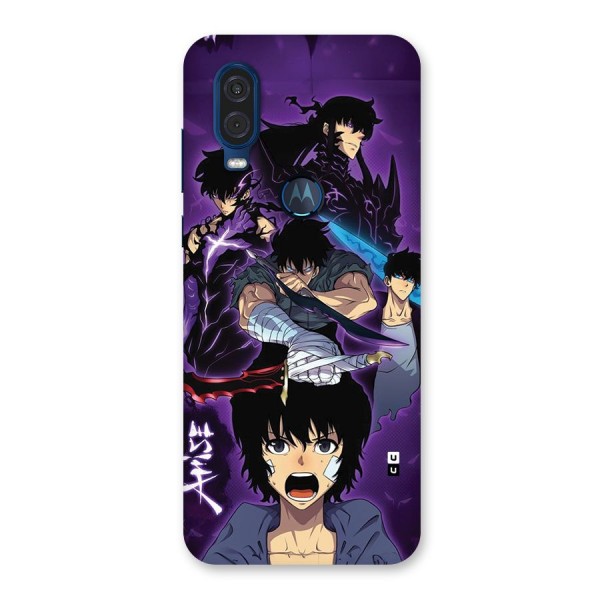 Jinwoo Sung Stance Back Case for Motorola One Vision