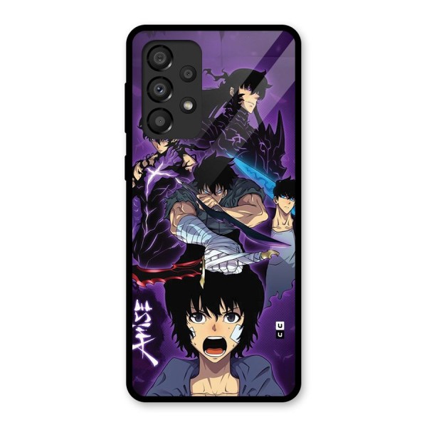 Jinwoo Sung Stance Glass Back Case for Galaxy A33 5G