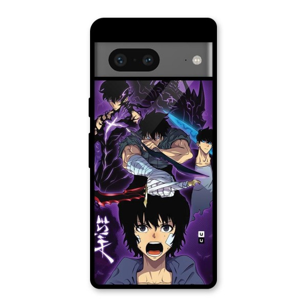 Jinwoo Sung Stance Glass Back Case for Google Pixel 7