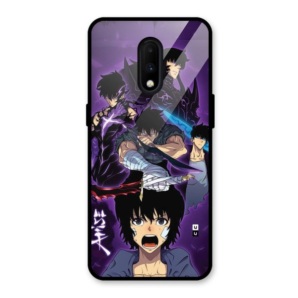 Jinwoo Sung Stance Glass Back Case for OnePlus 7