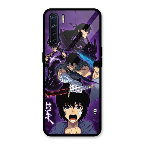 Jinwoo Sung Stance Glass Back Case for Oppo F15
