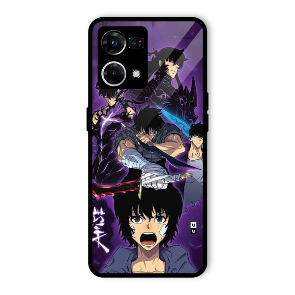 Jinwoo Sung Stance Glass Back Case for Oppo F21s Pro 4G