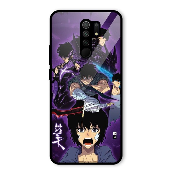 Jinwoo Sung Stance Glass Back Case for Redmi 9 Prime