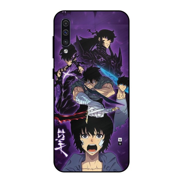 Jinwoo Sung Stance Metal Back Case for Galaxy A30s