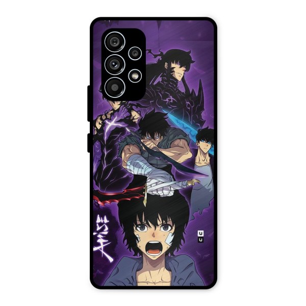 Jinwoo Sung Stance Metal Back Case for Galaxy A53 5G