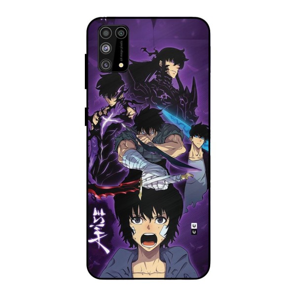 Jinwoo Sung Stance Metal Back Case for Galaxy F41