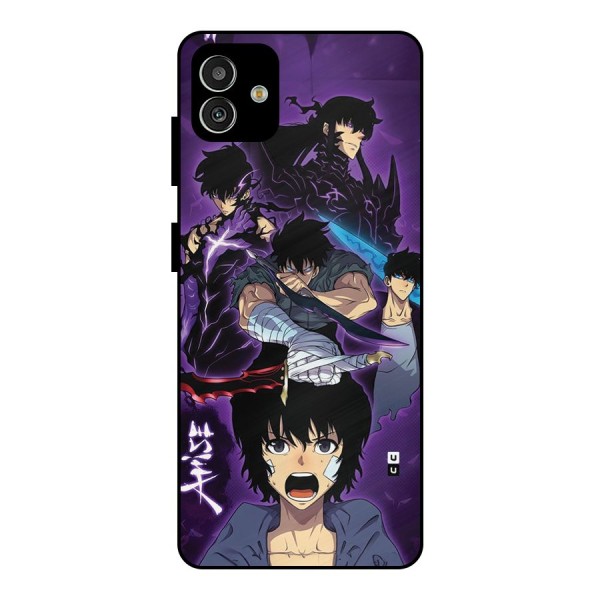 Jinwoo Sung Stance Metal Back Case for Galaxy M13 5G