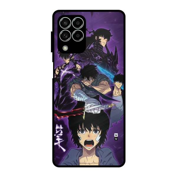 Jinwoo Sung Stance Metal Back Case for Galaxy M33