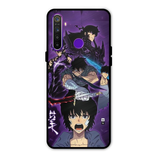 Jinwoo Sung Stance Metal Back Case for Realme Narzo 10