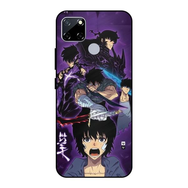 Jinwoo Sung Stance Metal Back Case for Realme Narzo 30A