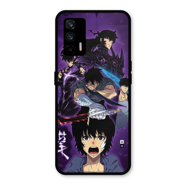 Jinwoo Sung Stance Metal Back Case for Realme X7 Max