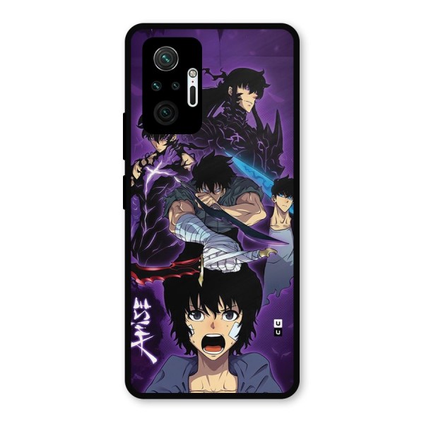 Jinwoo Sung Stance Metal Back Case for Redmi Note 10 Pro Max