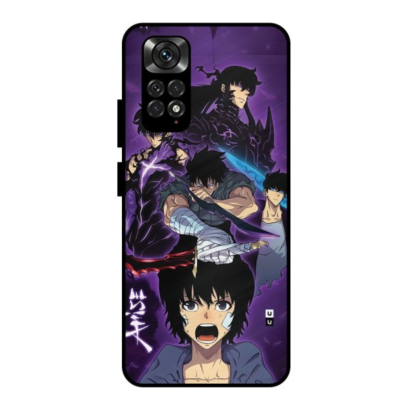 Jinwoo Sung Stance Metal Back Case for Redmi Note 11 Pro