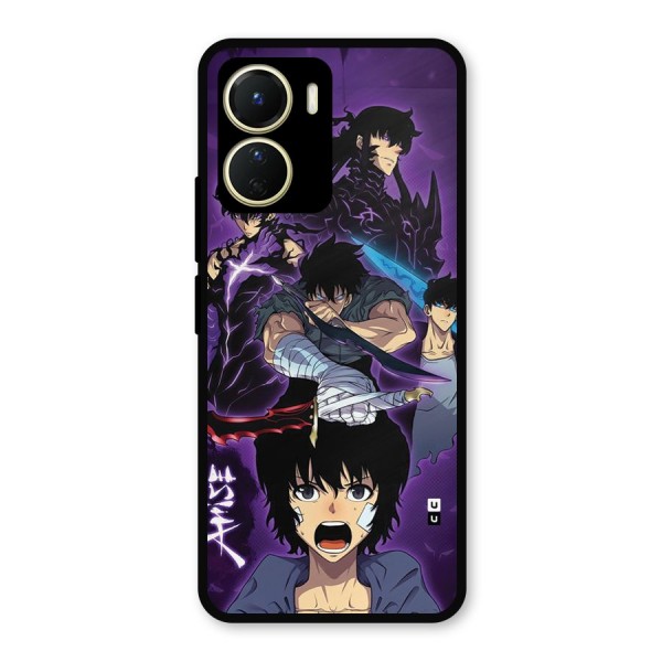 Jinwoo Sung Stance Metal Back Case for Vivo Y16