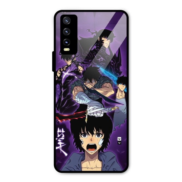 Jinwoo Sung Stance Metal Back Case for Vivo Y20t