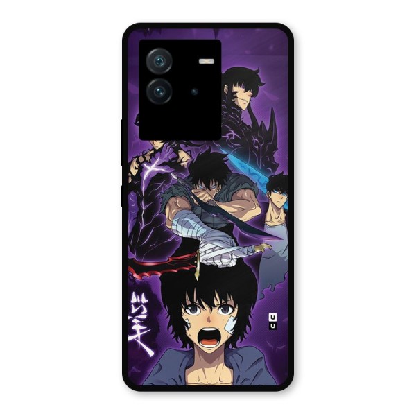 Jinwoo Sung Stance Metal Back Case for iQOO Neo 6 5G