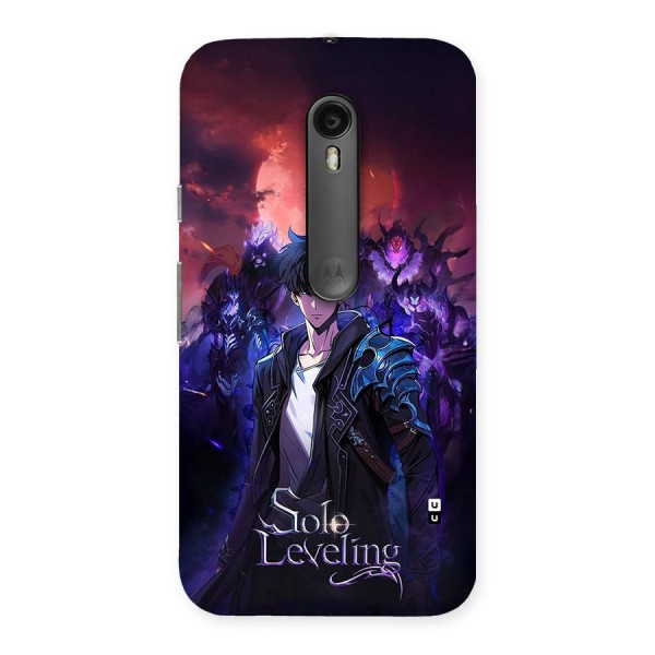Jinwoo With Knights Back Case for Moto G3