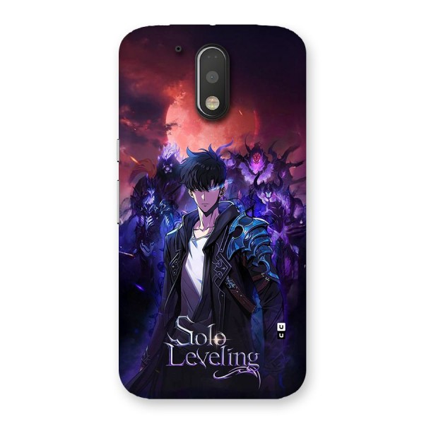 Jinwoo With Knights Back Case for Moto G4 Plus