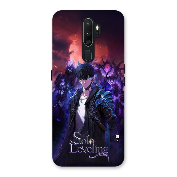 Jinwoo With Knights Back Case for Oppo A5 (2020)