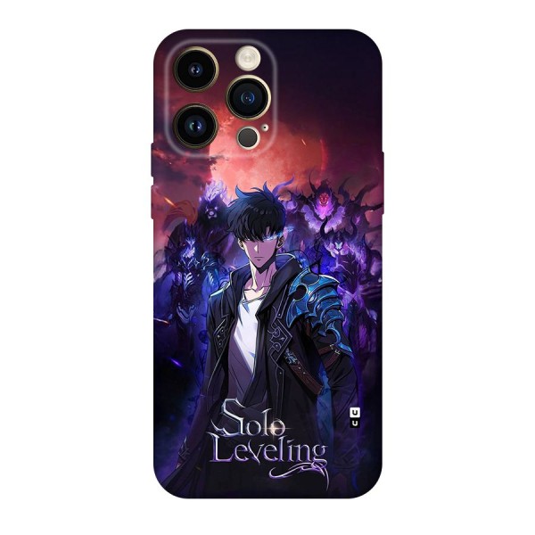 Jinwoo With Knights Back Case for iPhone 14 Pro Max