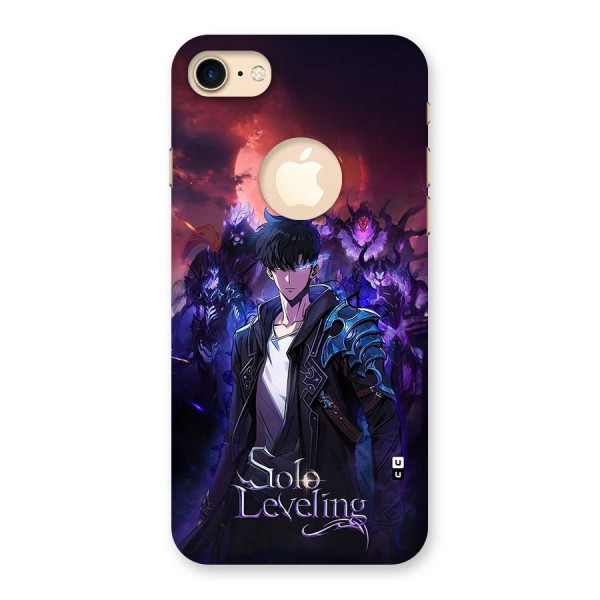 Jinwoo With Knights Back Case for iPhone 7 Logo Cut
