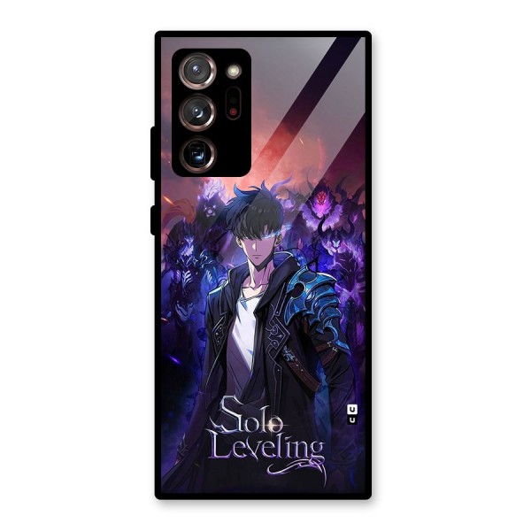 Jinwoo With Knights Glass Back Case for Galaxy Note 20 Ultra