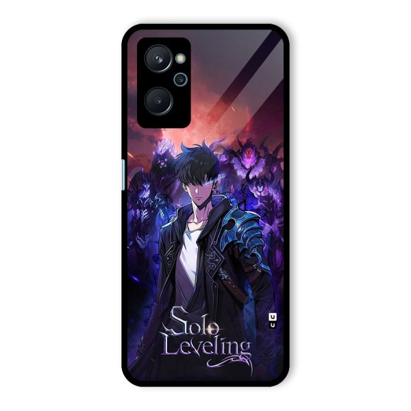 Jinwoo With Knights Glass Back Case for Realme 9i