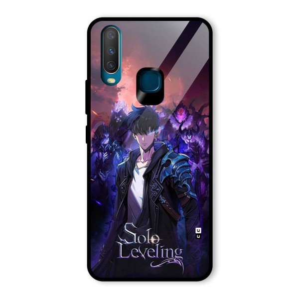 Jinwoo With Knights Glass Back Case for Vivo Y15
