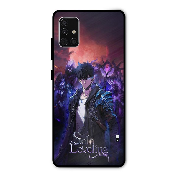 Jinwoo With Knights Metal Back Case for Galaxy A51
