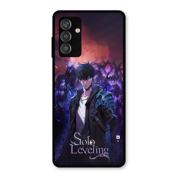 Jinwoo With Knights Metal Back Case for Galaxy F13