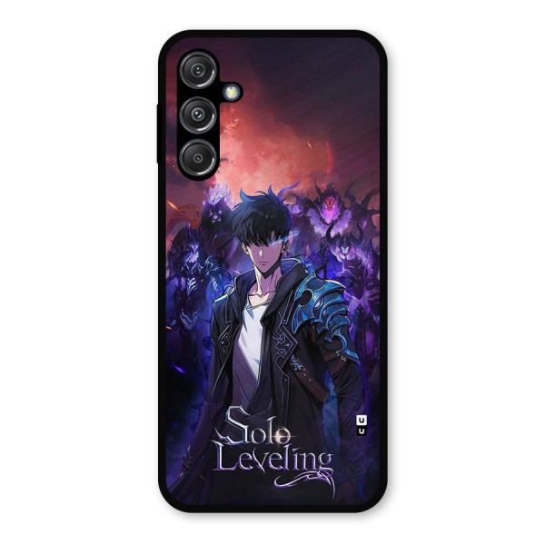 Jinwoo With Knights Metal Back Case for Galaxy M34 5G