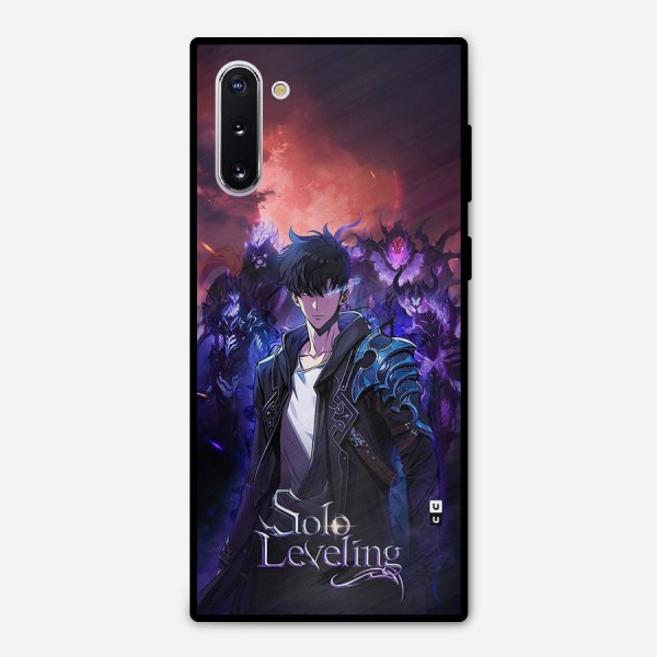 Jinwoo With Knights Metal Back Case for Galaxy Note 10