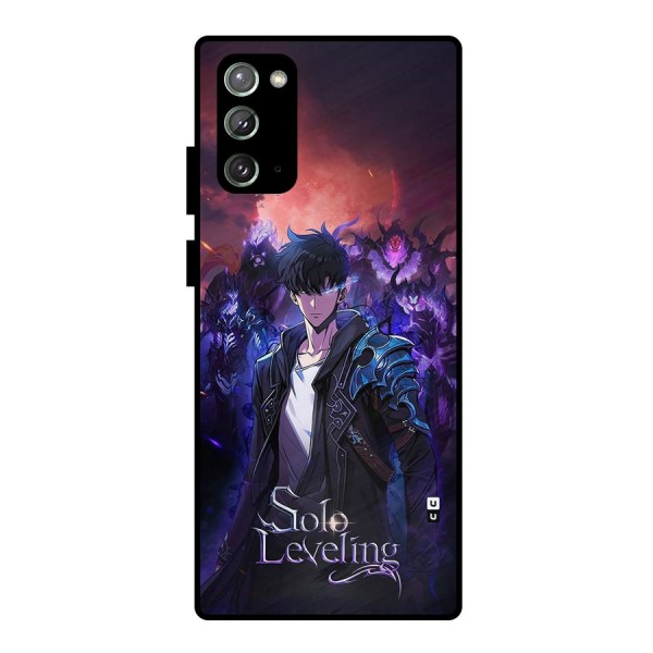 Jinwoo With Knights Metal Back Case for Galaxy Note 20