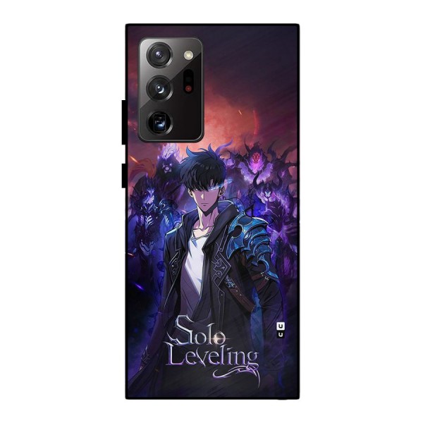 Jinwoo With Knights Metal Back Case for Galaxy Note 20 Ultra