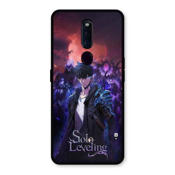 Jinwoo With Knights Metal Back Case for Oppo F11 Pro