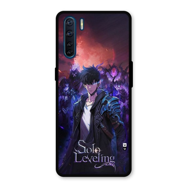 Jinwoo With Knights Metal Back Case for Oppo F15