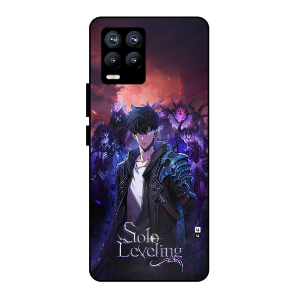 Jinwoo With Knights Metal Back Case for Realme 8 Pro