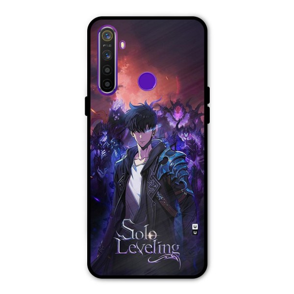 Jinwoo With Knights Metal Back Case for Realme Narzo 10