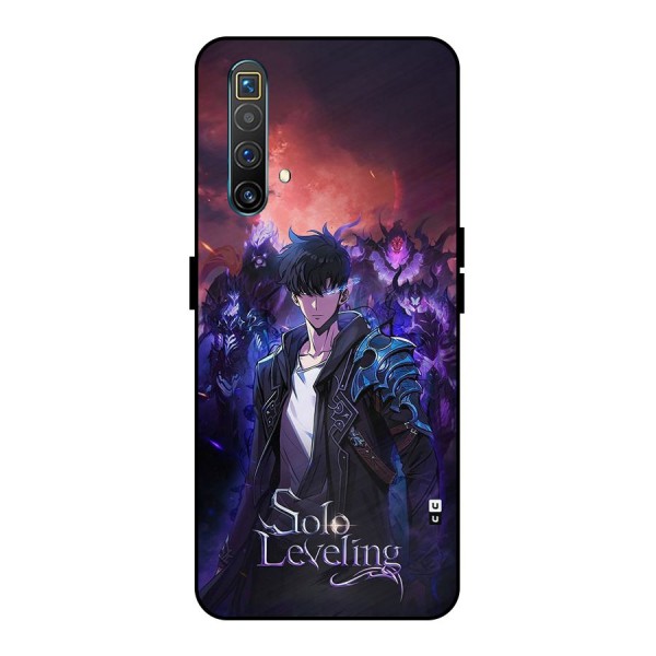 Jinwoo With Knights Metal Back Case for Realme X3